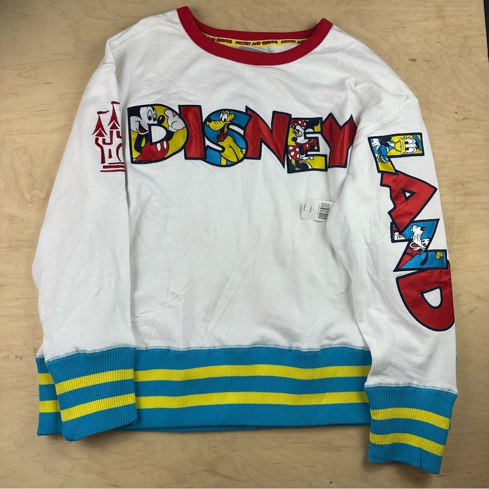 Disney long sleeve crew neck